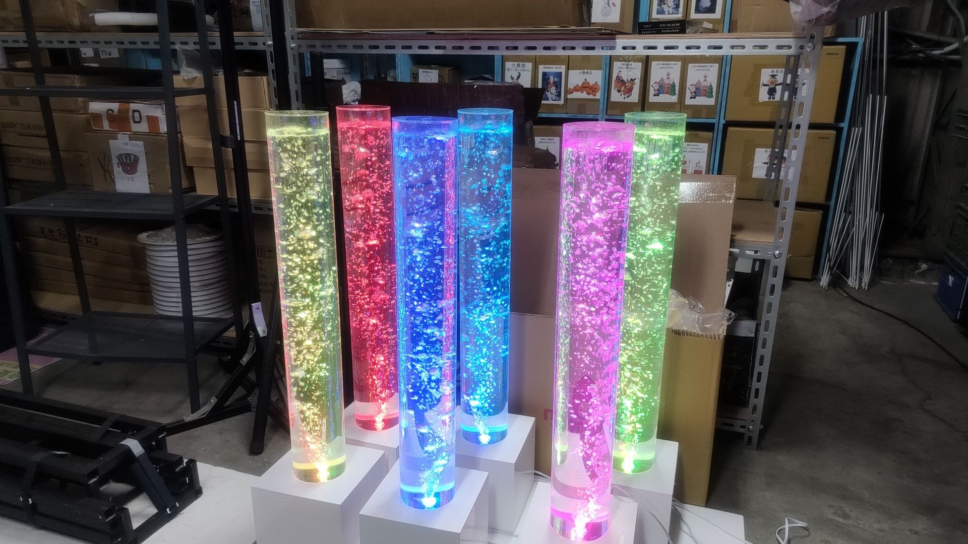 風生水起LED啟動燈柱